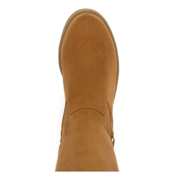 STYLE & COMPANY Womens Brown Harness Strap Brettaa Block Heel Riding Boot 8.5 M - Picture 3 of 4